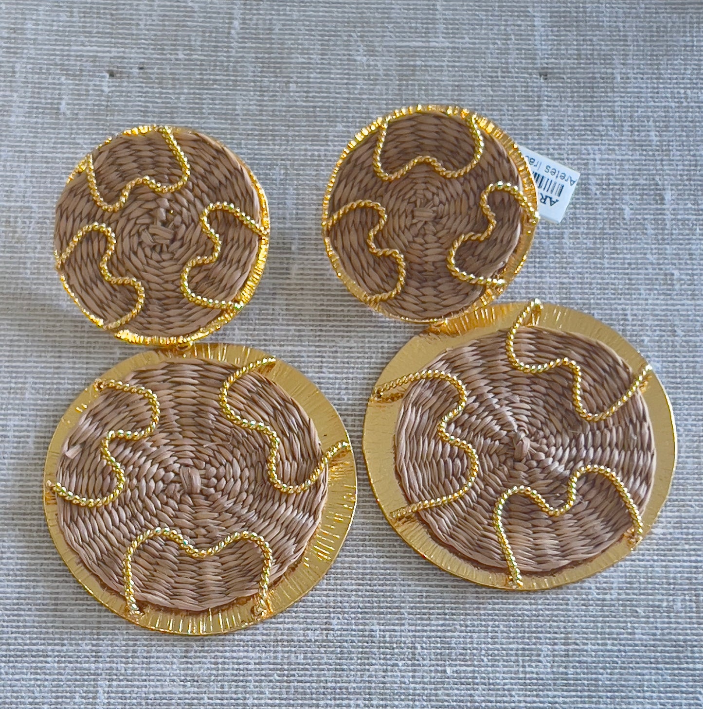 Aretes Iraca