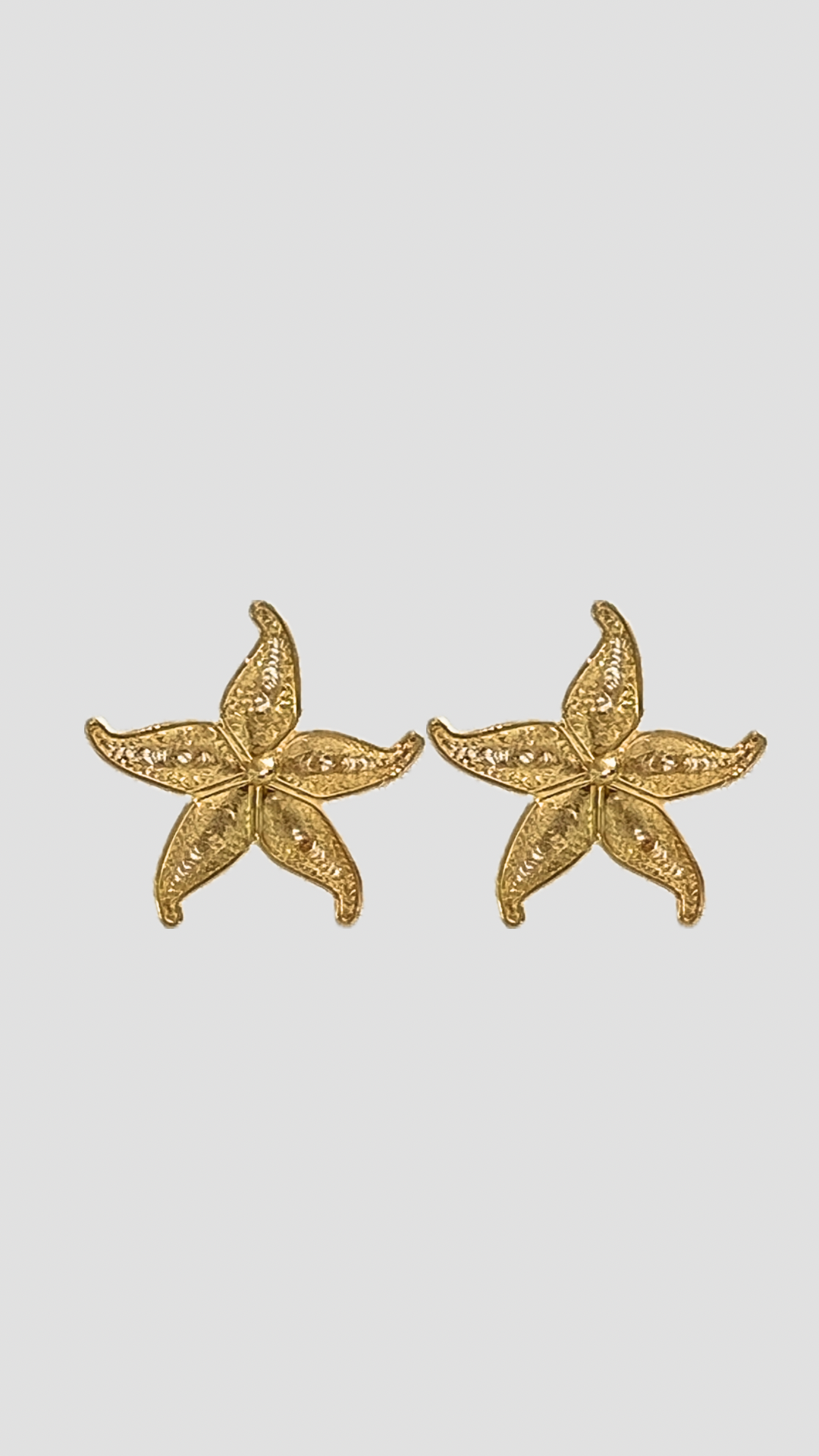 Aretes Estrella de Mar Filigrana