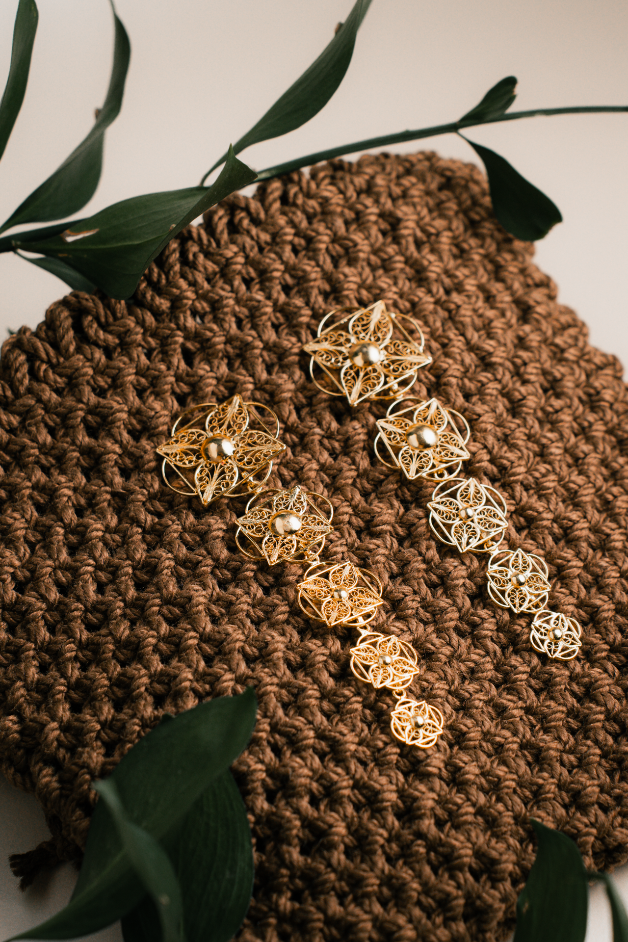 Aretes Filigrana Geométricos