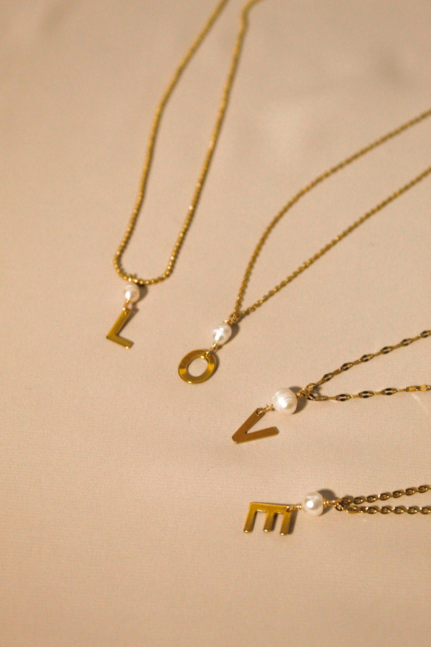 Collar Cadena Mi letra