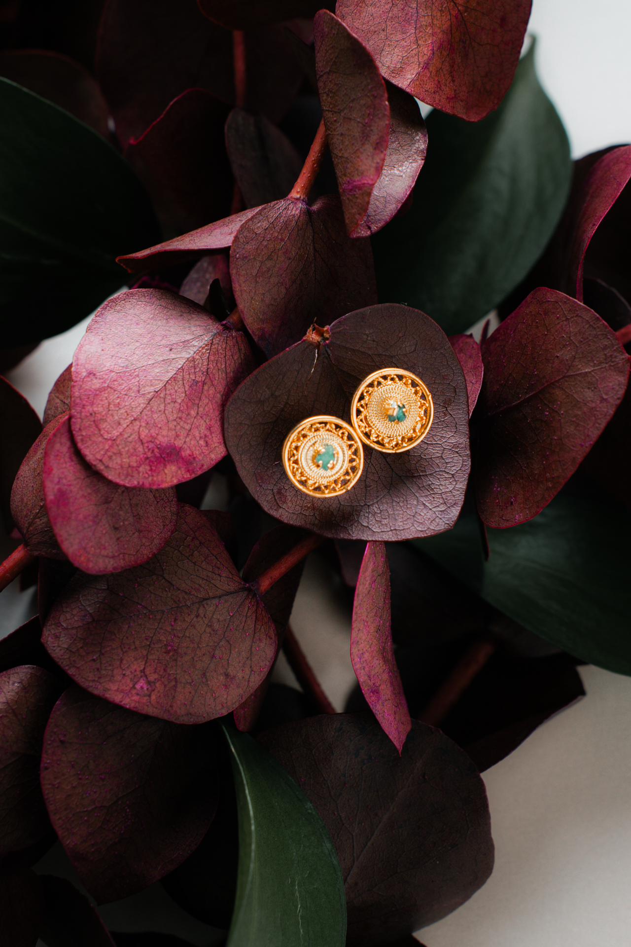 Aretes Amada Círculo Filigrana
