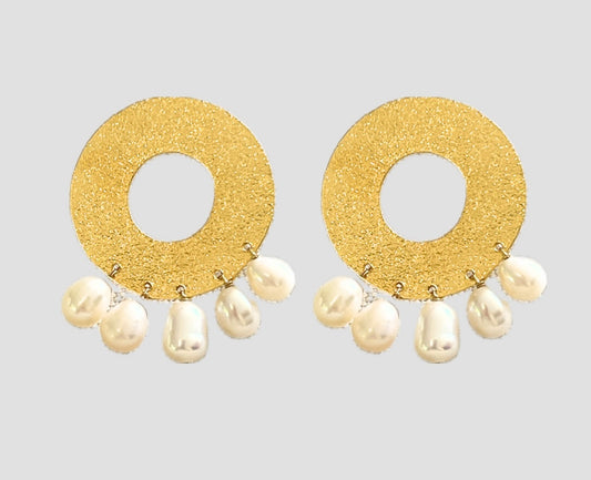 Aretes con Perlas