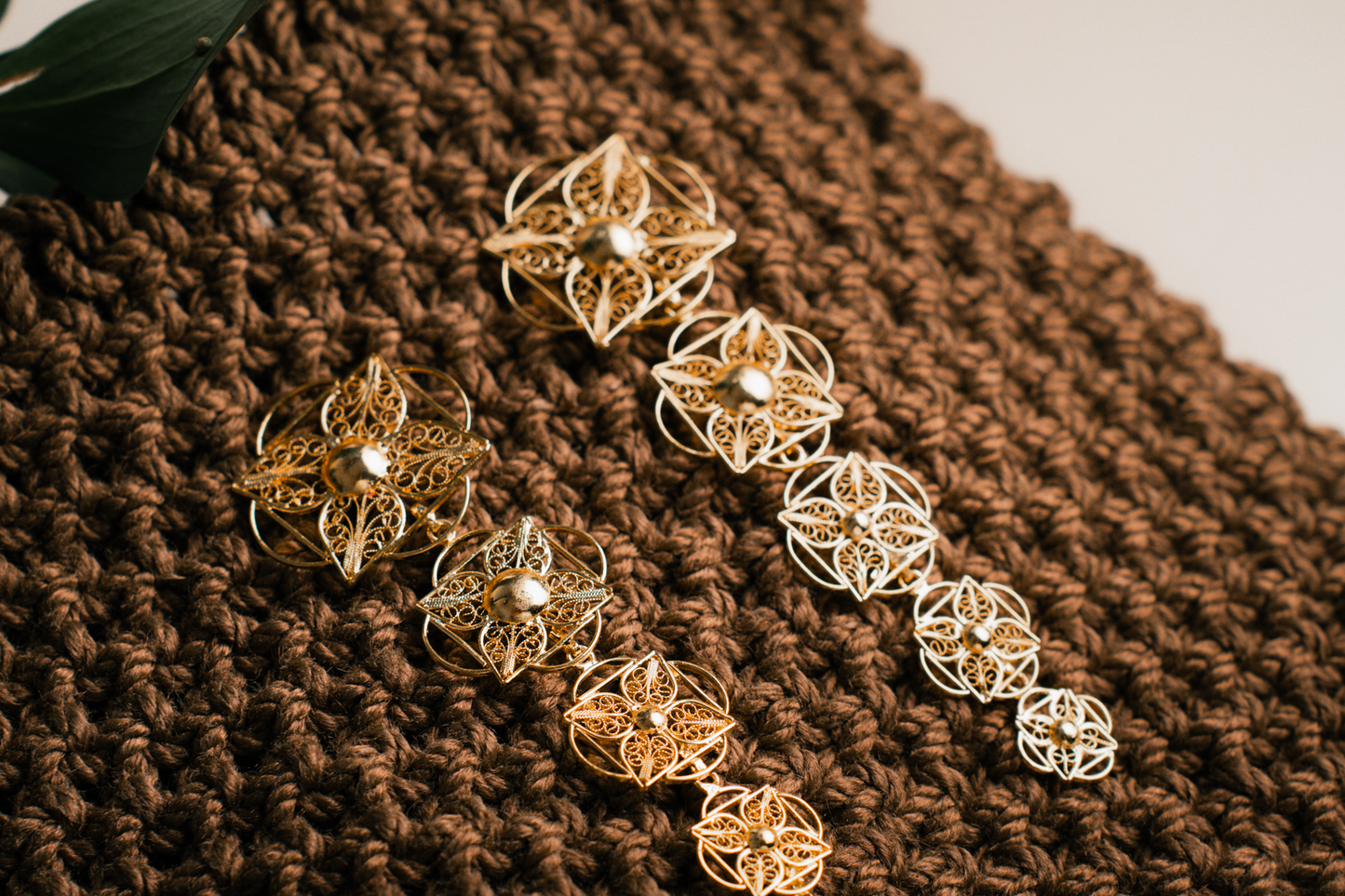 Aretes Filigrana Geométricos