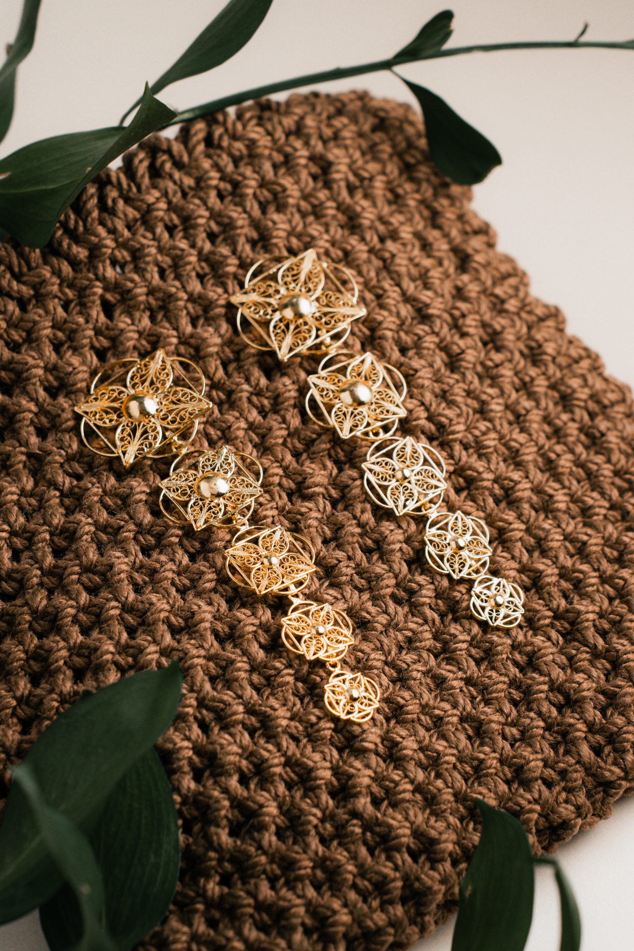 Aretes Filigrana Geométricos